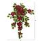 30” Real Touch Poinsettia and Variegated Holly Artificial Plant Set